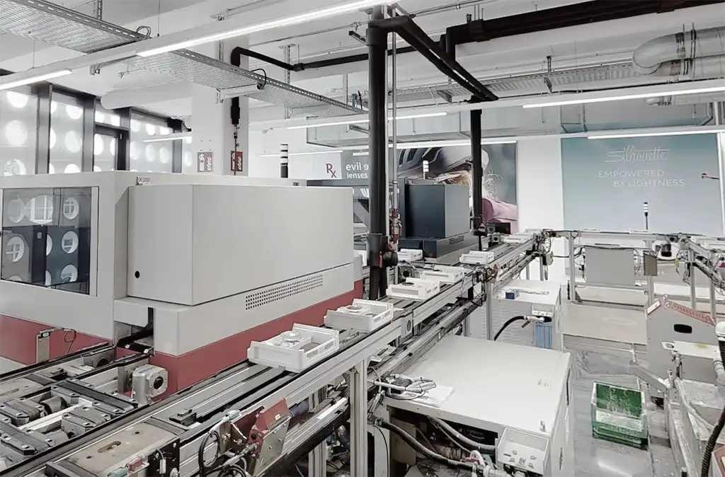 Matterport Rundgang durch das Silhouette Lenslab