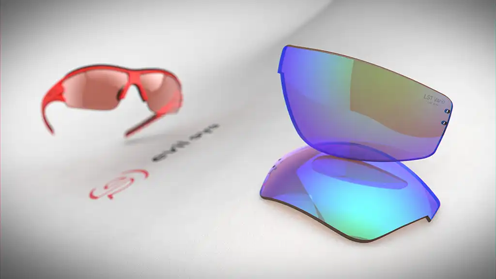 Produkt Rendering von Brillengläsern für den Webshop